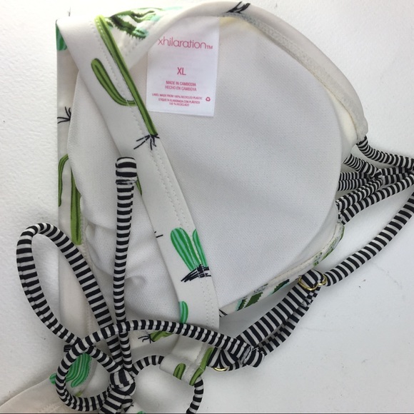 Xhilaration swim XL bikini hi waist with 3 tops - Picture 8 of 8